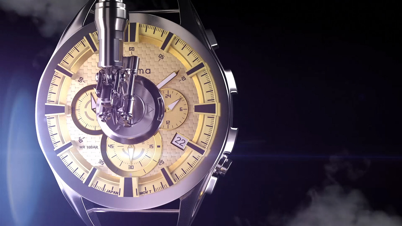 Maxima Chronograph — corporate video, 3D animation and AI-driven visuals by SUBTEXT India