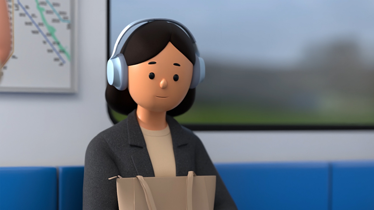 Samsung Wellness CGI Video — corporate video, 3D animation and AI-driven visuals by SUBTEXT India