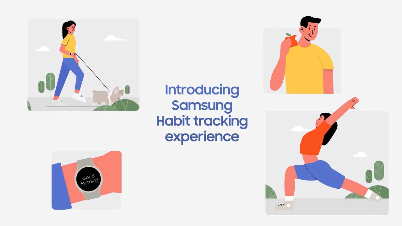 Samsung Habit Tracking CGI Video — corporate video, 3D animation and AI-driven visuals by SUBTEXT India